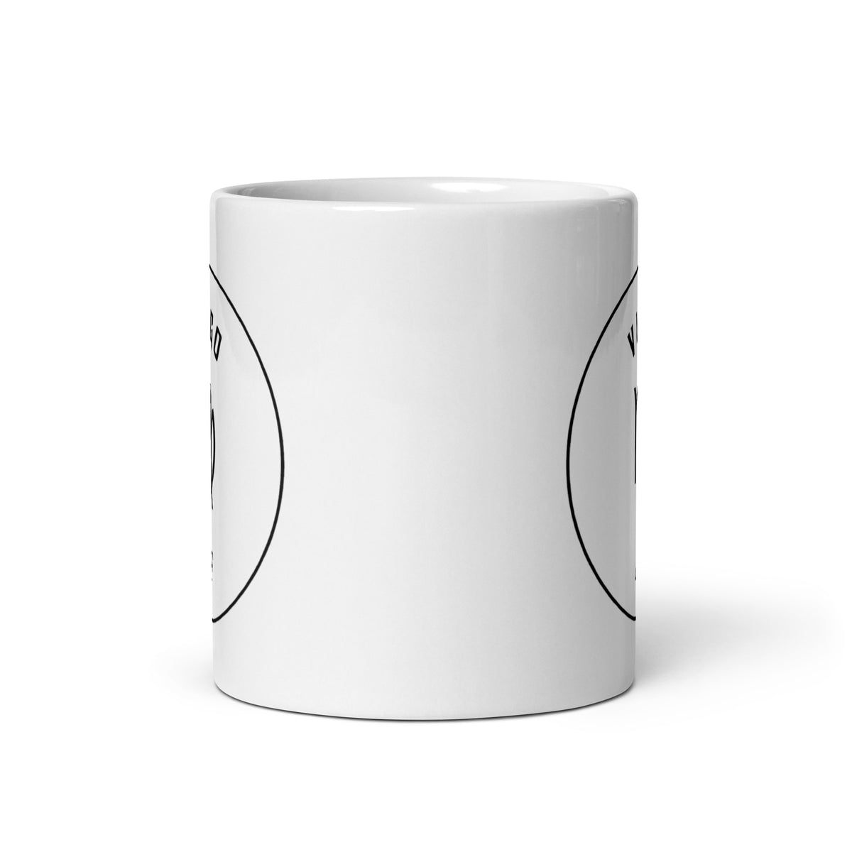 Virgo AF White Glossy Mug